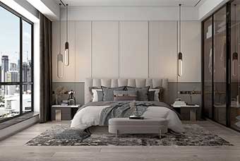 岳阳现代风格-卧室
