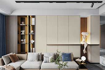 岳阳北欧风格-客厅