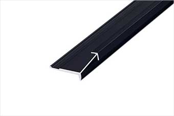 岳阳航空纤维墙咔铝合金阳角线（哑黑氧化）