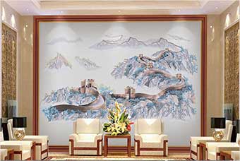 岳阳森佰汇航空纤维墙咔（唯我中华）